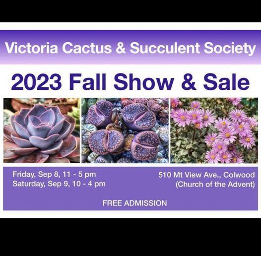 VCSS Fall Show/Sale